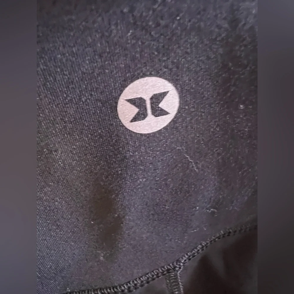 RBX Leggings Capri 3/4 Length Black High Waisted Pockets - Picture 7 of 16